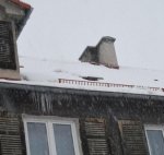 Efekt braku płotka na małym odcinku dachu